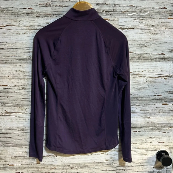 Paradox ladies long sleeve Marino wool blend 1/4 zip top size XS - Picture 1 of 7